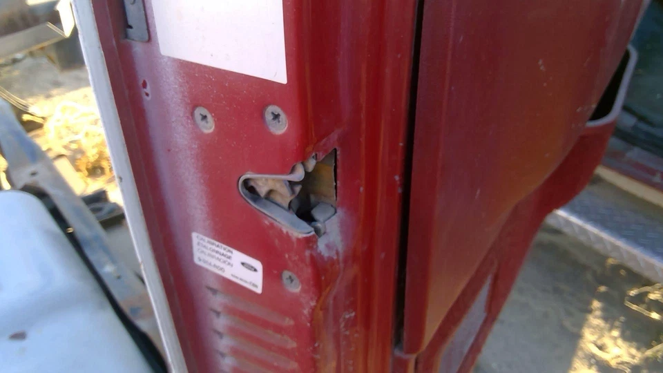 Ford F350 1989 conductor izquierdo mecanismo de cierre de puerta delantera conjunto de cerradura OEM Foto 2 de 4