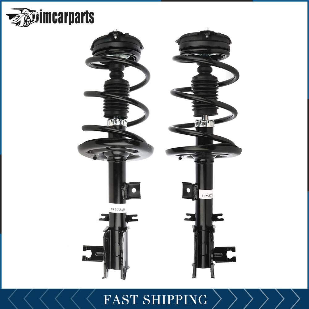 Fits 2009-2014 Nissan Murano Front Loaded Complete Struts Coil