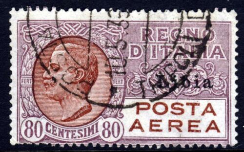 LIBYA (ITALIAN COLONY) 1928 Air Mail Set of ITALY Overprinted LIBIA SG 63&64 VFU - Picture 2 of 4