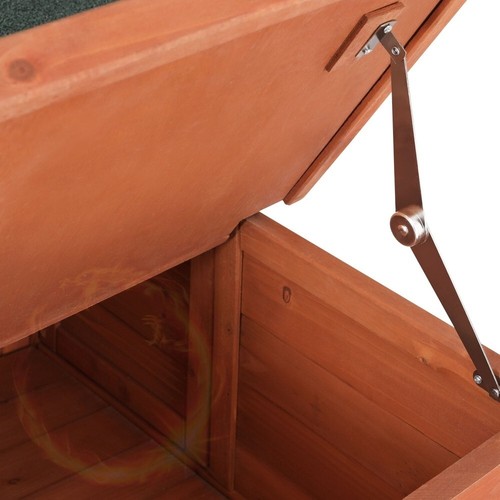 i.Pet Rabbit Hutch Outdoor Cat House Wooden Shelter Condo Small Enclosure Indoor - Picture 4 of 7