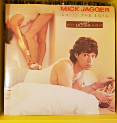 MICK JAGGER - SHE'S THE BOSS VINYL Rolling Stones LP EX/EX