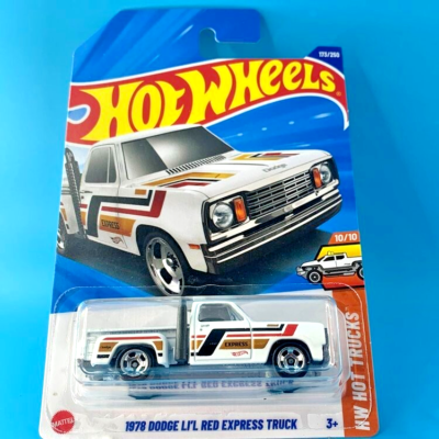 LP B-DASH ぽ HRLP363 Lawson Entertainment 未開封 /00260 HOT WHEELS 2025 1978 DODGE LI'L RED EXPRESS TRUCK WHITE 173/250
