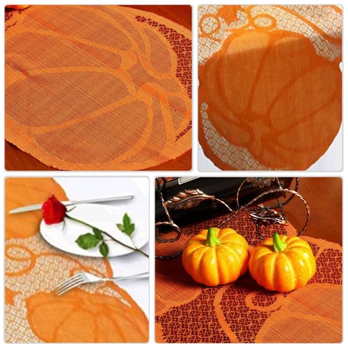 Lace Table Placemats Thanksgiving Tablecloth Thanksgiving Table Decorations - Picture 10 of 12