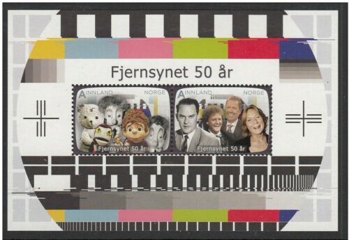 Norvège - "50 ANS DE TÉLÉVISION TV." Neuf MS 2010 ! - Photo 1/1