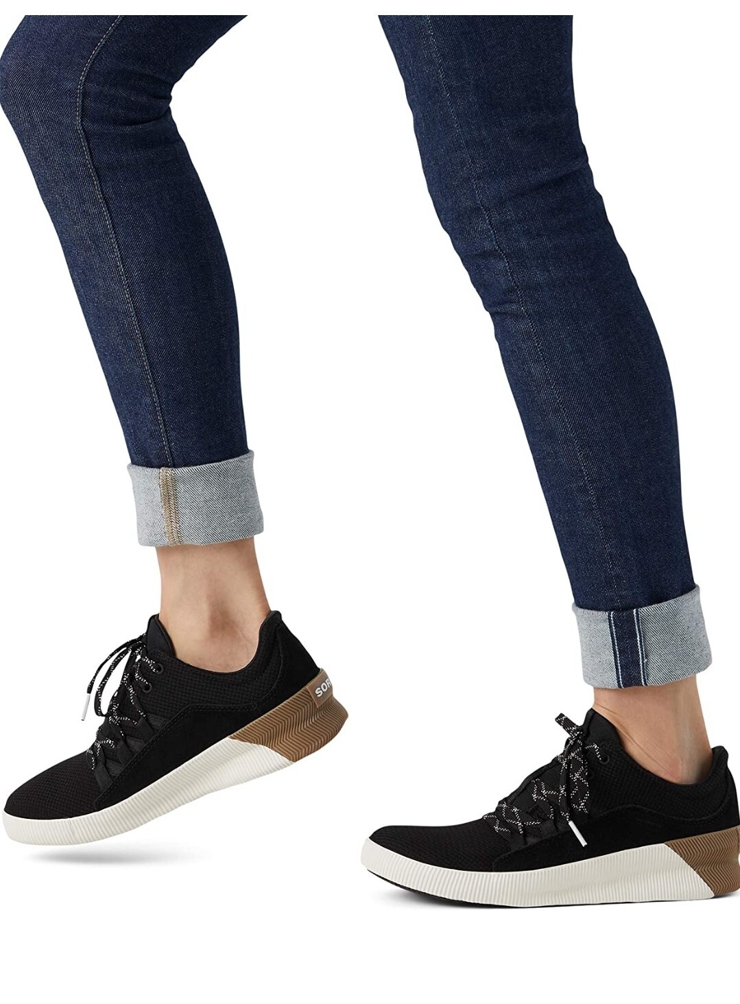 sorel out and about lace sneaker