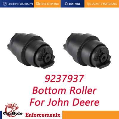 2PCS Track Bottom Roller Fits John Deere 27C 27ZTS 35C 35G 35D 35ZTS 9237937