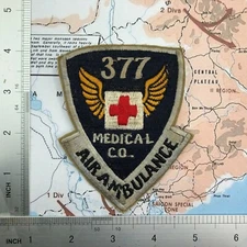 Patch ,  DUST OFF ,  377TH  MEDICAL , dust off ,  patch