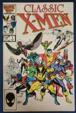 Classic X-Men, Spetember 1986, Vol. 1 No.1, Marvel Comic, First Night, VG, (1A)