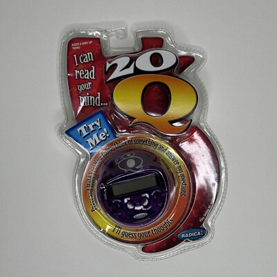 20Q 20 Questions Game Handheld Elect Purple - NEW SEALED | eBay