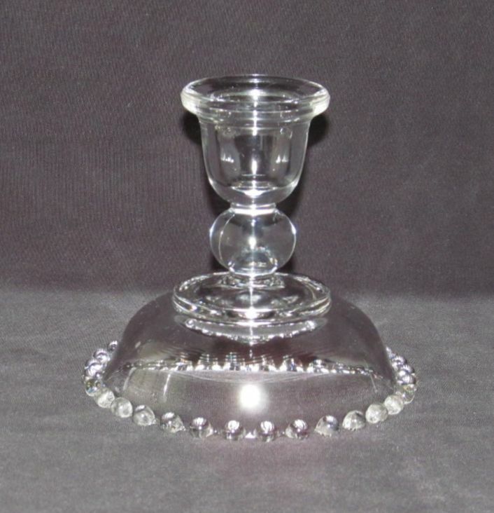 Imperial Glass Co. CANDLEWICK Crystal Single One-Light Candle