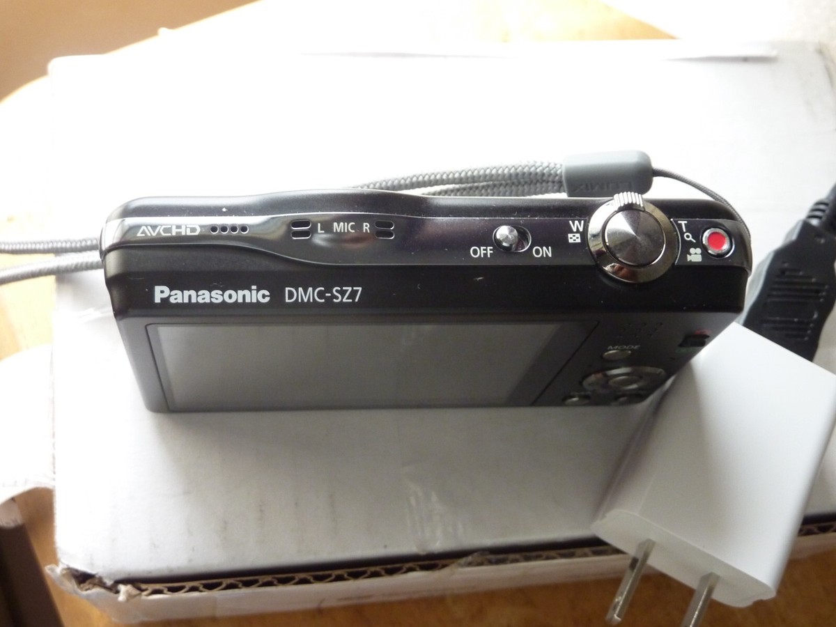 Panasonic LUMIX DMC-SZ7 14.1MP Digital Camera - Black for Panasonic LUMIX DMC-SZ7 14.1MP Digital Camera - Black for