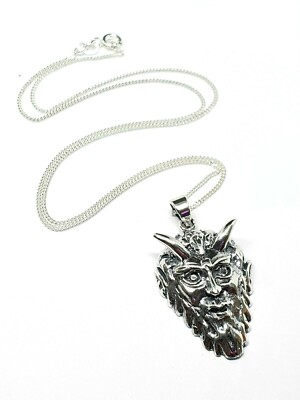 Collier Pendentif "Pan Love Lust" En Argent 925 - Chaîne 51 Cm, Bijou Pagane Pour Fertilité Et Amour