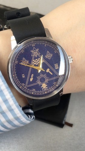 Vintage watch Raketa Masons Wristwatch cold war Watch, Excellent Condition - Picture 6 of 24
