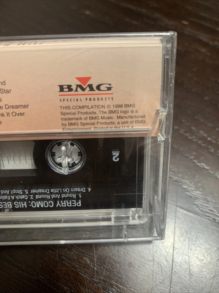 1998 Perry Como His Best Loved Hits Cassette Tape - Image 4 of 4