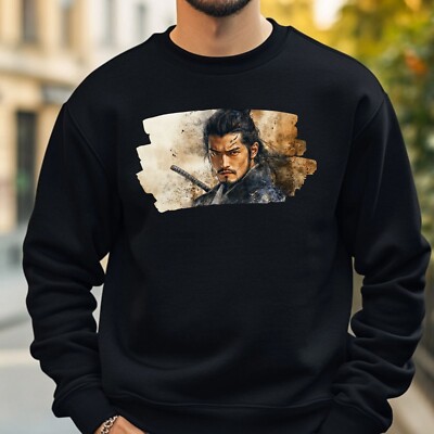 Samurai Portrait Sweatshirt Kuschelig und Perfekt für jeden Anlass S bis 4XL