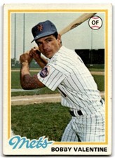 1978 Topps Bobby Valentine New York Mets #712