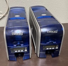 Lot Of 2 DATACARD SD360 DUAL-SIDED ID CARD PRINTER
