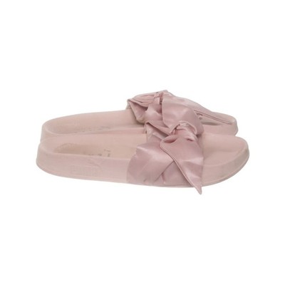 Fenty x Puma, Pantoletten, Größe: 35, model: bow, Leder, Pink, Damen #MeB