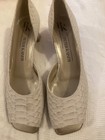 New Peter Kaiser Women's Snake Skin Open Toe Shoe. Size 5.5