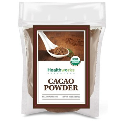 Keto-Friendly Organic Cacao Powder - 48 Oz Rich in Nutrients & Antioxidants