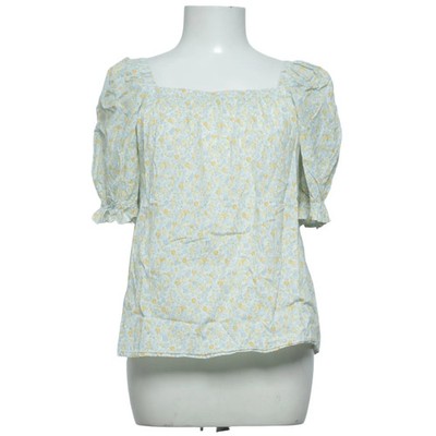 Sisters Point, Top, Größe: S, Weiß/Blau/Gelb, Blumen, Damen #XTs