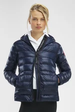 CANADA GOOSE Women's Cypress Down Hoodie Jacket, Atlantic Blue, Size S, #2242W