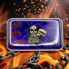 Hard Knox FAFO 1 oz .999 Fine Silver Bar All-Chips Enamel 1 of 2 + COA + Case