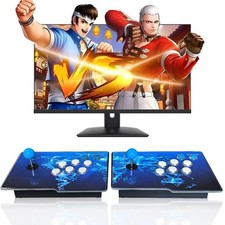 32000 in 1 Pandoras Box,Retro Arcade Game Console with Two Separate Host for PC