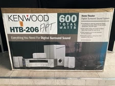Kenwood VR-715 HTB-206 Home Theater  System and Sony NS76H  DVD Player.*Great!*