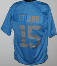 Grant Stuard Signed Autograph Custom Jersey JSA Certified XL Detroit Lions Auto