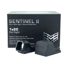 Swampfox Sentinel II 2 1x20mm 3MOA Green Dot RMSc Footprint Back Up Sight Manual