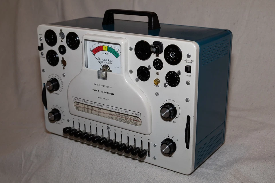 HEATHKIT IT-3117 трубка тестер шашка полностью восстановлен - Изображение 4 из 4