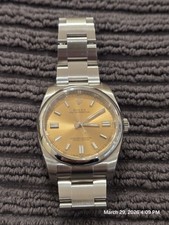 Rolex Oyster Perpetual 36mm 116000 White Grape Dial W/full set