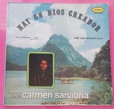 Carmen Sanabria Hay Un Dios Creador JERICO VALP-50017 Cristiana  VG+/VG #7319