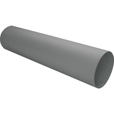 Round Pipe Rainwater Downpipe uPVC Drainage 100mm x 350mm