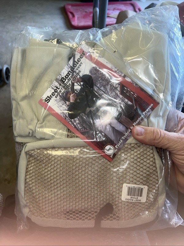 Little Big Horn  Outdoors Skeet Bandoleer Adjusts From Small To 2XL. NWT !!!