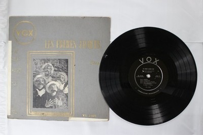 Les Frères Jacques   Sing LP Record 1953 VOX French Chanson 33  RPM 10''