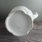 Vintage Floral Porcelain Teapot with Gold Trim – Embossed Detailing – 9.5” Tall — photo 5