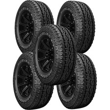 (QTY 5) LT265/75R16 Bridgestone Dueler A/T Revo 3 123R LRE White Letter Tires