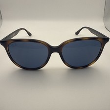 Ray-Ban Sunglasses RB4378F 710/80 Tortoise w/ Dark Blue Lenses READ