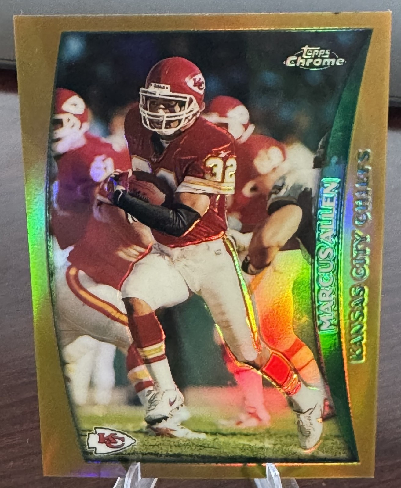 MARCUS ALLEN 1998 TOPPS CHROME REFRACTOR #20 CHIEFS HOF (F13)