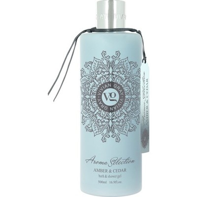 VIVIAN GRAY 2021 Duschgel Aroma Selection Amber & Cedar, hellblau (500 ml)
