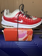 Nike Air Max Axis GS Trainers Shoes Size Uk 5.5 Red White