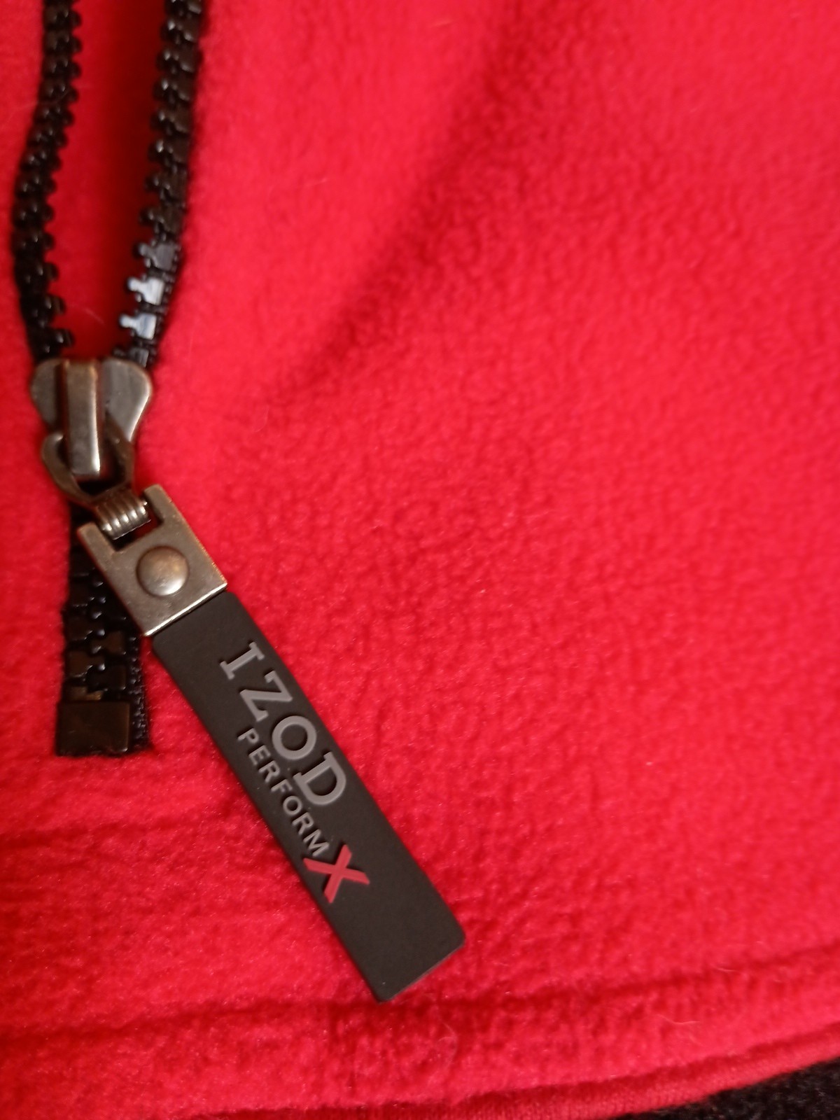 IZOD Performance X  Red /Black Pullover Jacket  F… - image 7