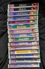 Disney Masterpiece Edition VHS Tapes Vintage 1990s Classics-Choose Your Video