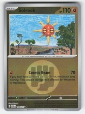 Solrock (Energy Symbol Pattern) 106/217 NM Reverse Holo ASC ME: Ascended Heroes