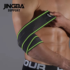 1 Pcs Adjustable Weightlifting Elbow Protector Elastic Straps for Fitness Bodybu