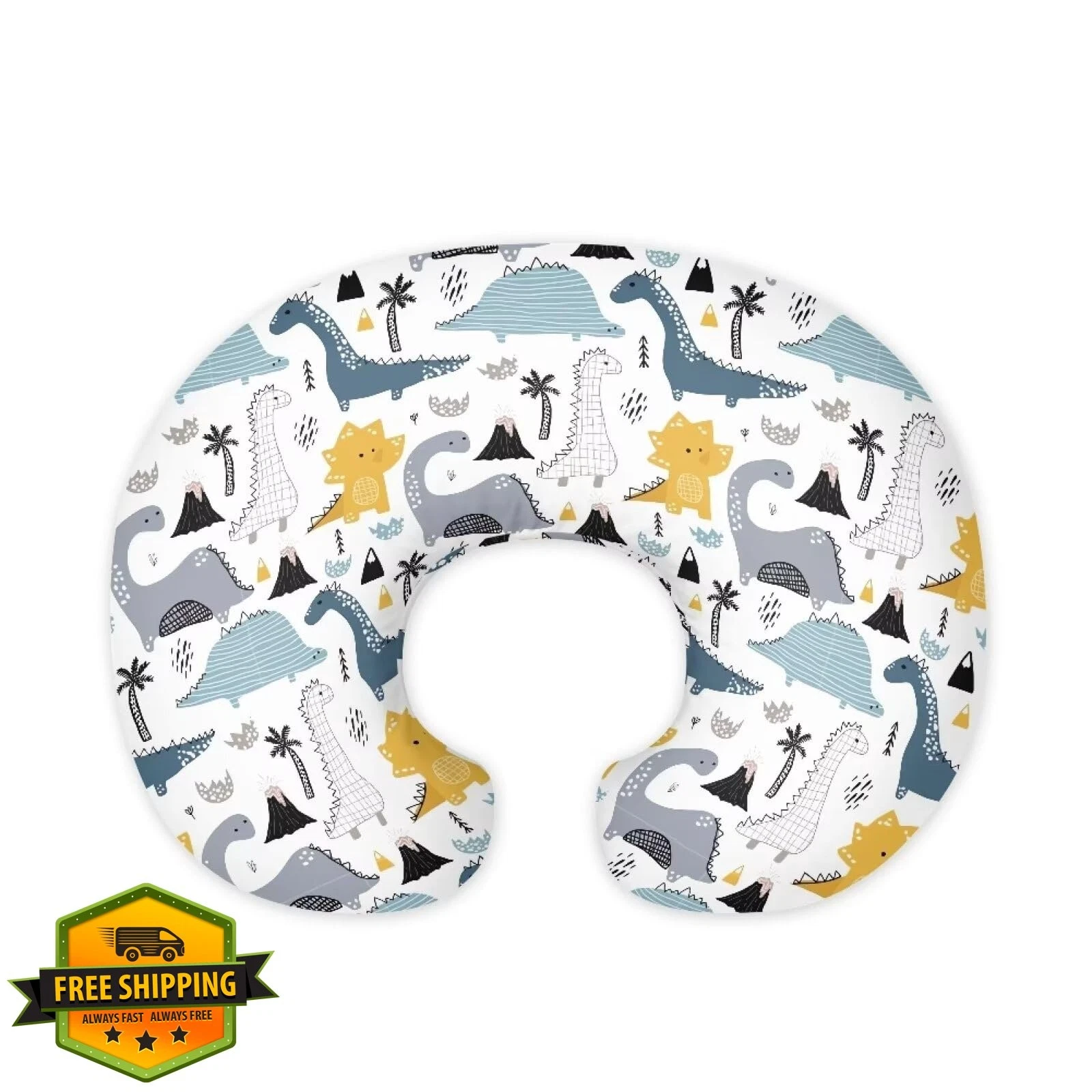 Mintulipy Dinosaur Nursing Pillow Cover
Opens in a new window or tab