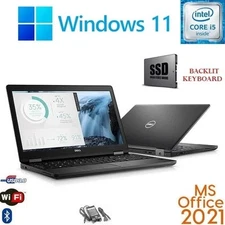 Dell Latitude 7490 Intel Core i5 16G 256G Windows 11 Wifi BT MS Office 21 Laptop