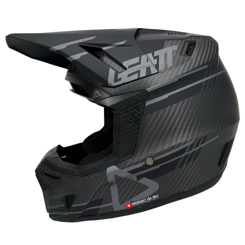 Leatt Moto 9.5 Carbon Motocross Helmet Kit W/ Goggles Size S - Picture 2 of 12